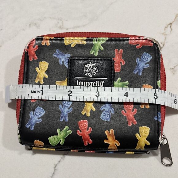 Vegan Faux Leather Loungefly Sour Patch Kid Wallet - Picture 4 of 13
